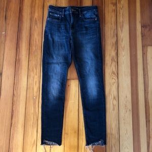 Lucky Brand Bridgette Skinny Jeans in Dark Wash